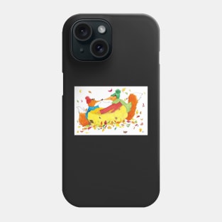 Fall Foxes Phone Case