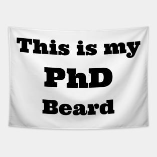 PhD beard Tapestry