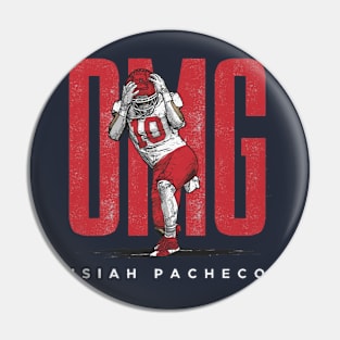 Isiah Pacheco Kansas City OMG Pin