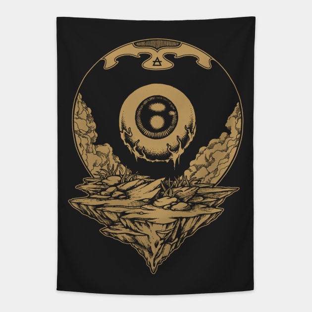 Behold the Eye Tapestry by HenryBennettArt