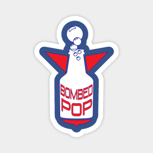 Bombed Pop Logo Magnet