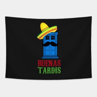 Buenas Tardis Tapestry