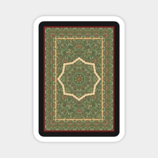 Ethnic patterns in oriental style. Magnet
