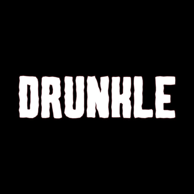 Drunkle Drunk Uncle Unisex Sweatshirt by Grun illustration 