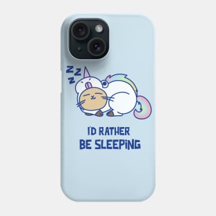 I'd rather be sleeping Phone Case