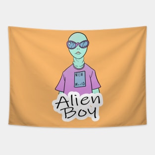 alien boy Tapestry