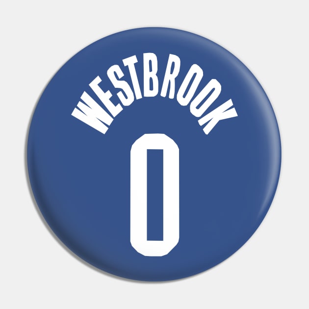 Russell Westbrook Jersey Pin by xRatTrapTeesx