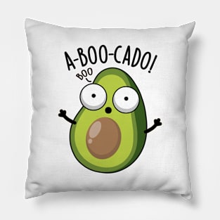 A-boo-cado Funny Avocado Puns Pillow