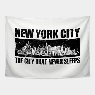 New York City Never Sleeps Tapestry