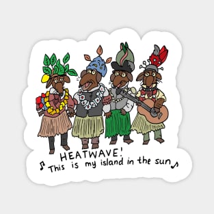 Singing rats Christmas Carol Magnet