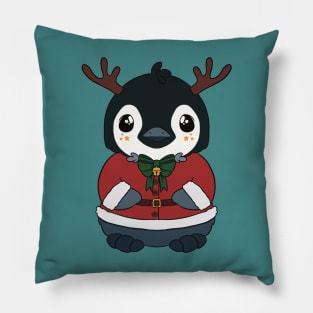 Santa penguin Pillow