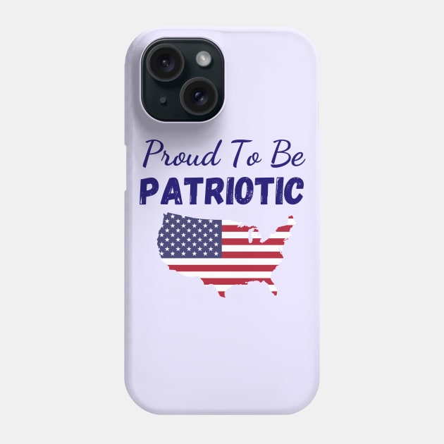 Patriotic Gifts USA Map American Flag Political Design Phone Case by InnerMagic