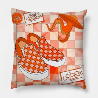 Skateboarding shoes Pillow