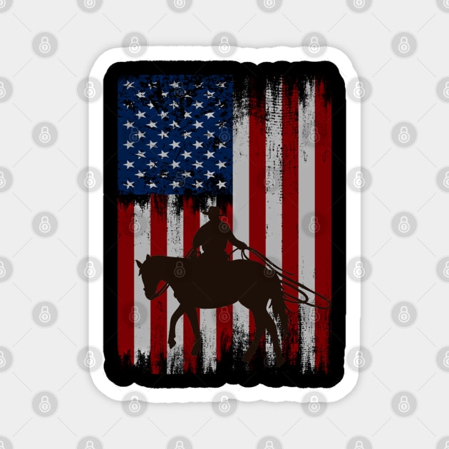 American flag 2025 cowboy shirt
