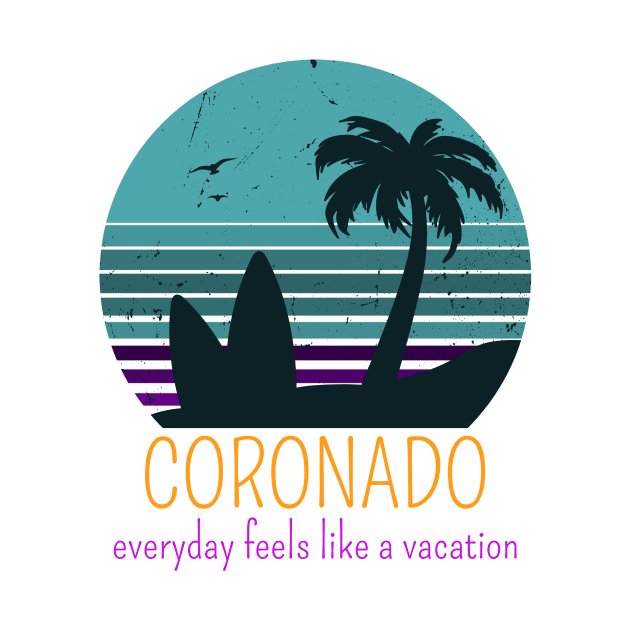 CORONADO EVERYDAY FEELS LIKE A VACATION by ArtNuggets4U