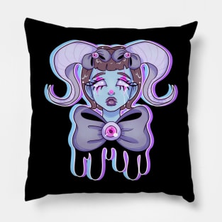 Sad Demon Clown Pillow