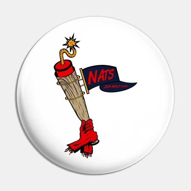 Nationals Boomstick Pin by ThePunkPanther