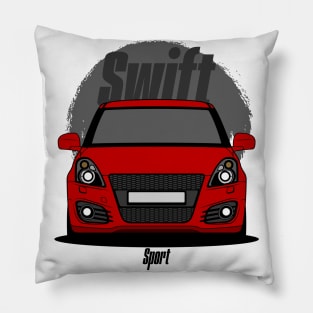 Red Swift Pillow