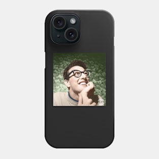 Buddy Holly - 1958 Colorized Sticker Phone Case