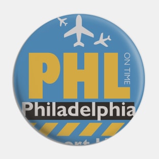 Airport code PHL 909.21 Pin