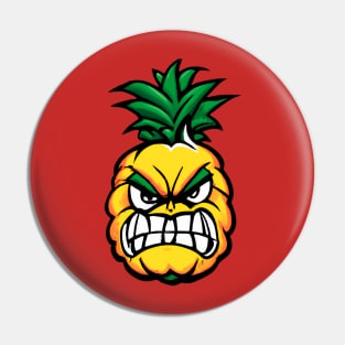 Angry Pineapple Pin