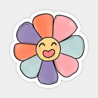 happy flower Magnet