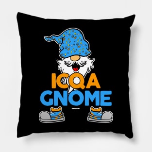 Christmas Peak Coworker Swagazon Associate ICQA Gnome Pillow