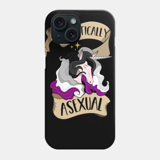 Majestically Asexual Unicorn Phone Case