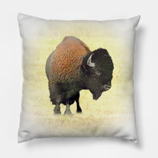 Bison Pillow