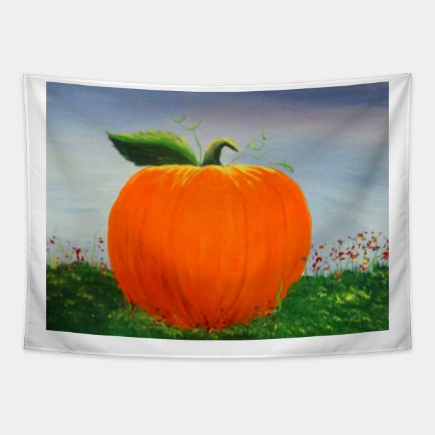 Pumkin Tapestry by Allison Prior Art