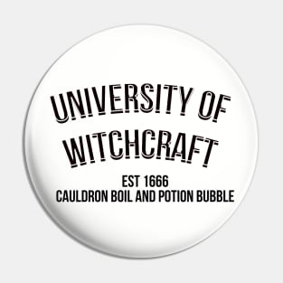 University of Witchcraft Pin