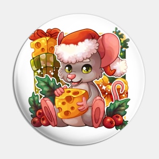 Christmas mouse Pin