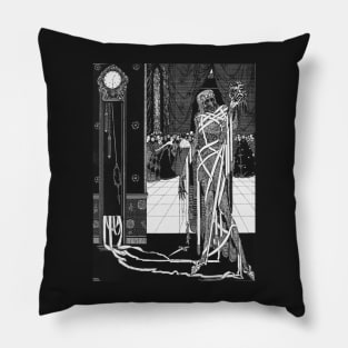 The Masque of the Red Death - Harry Clarke for E.A. Poe Pillow