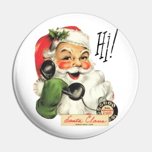 Santa has your number—you naughty person Pin