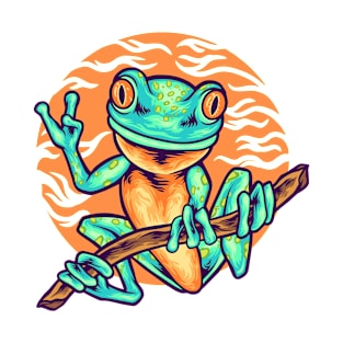 frog at the beach T-Shirt