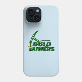 Defunct Sacramento Gold Miners Football 1993 Phone Case