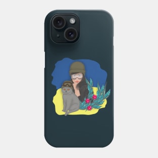 Military Ukrainian Woman Phone Case