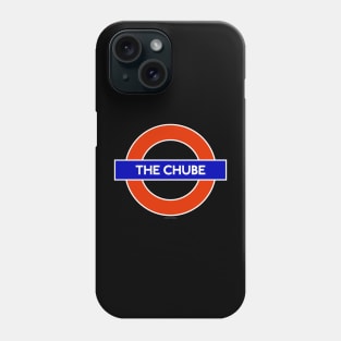 The Chube, London Underground Public Transportation Tube (Dark) Phone Case