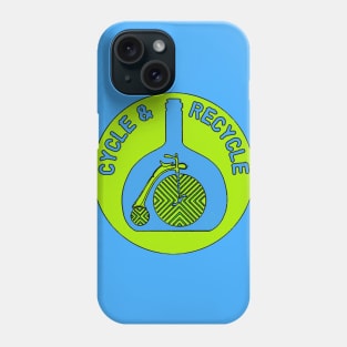 Cycle & Recycle Phone Case