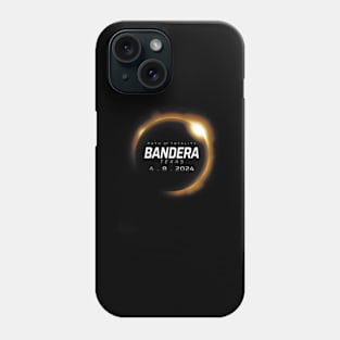 Total Solar Eclipse 2024 Bandera Texas April 8 2024 Phone Case