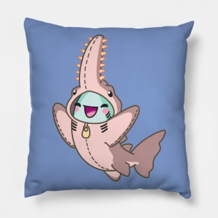 Byte's Costume: Sawfish Pillow