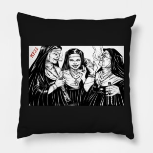 MPJJ Sisters Nuns MPJJ Pillow