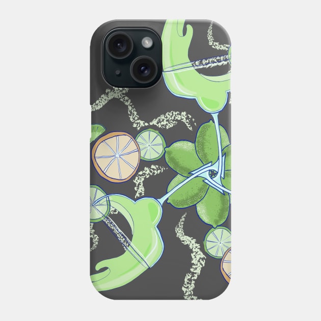 Margarita Spiral: Feelin' Salty Phone Case by godrod studios