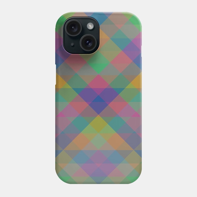 Luminous Triangles Phone Case by eden1472