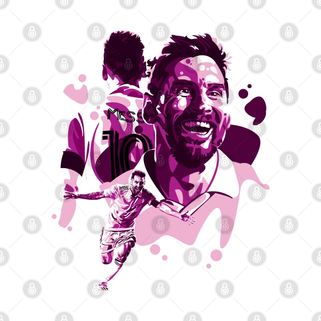 Lionel messi Pink by RJWLTG