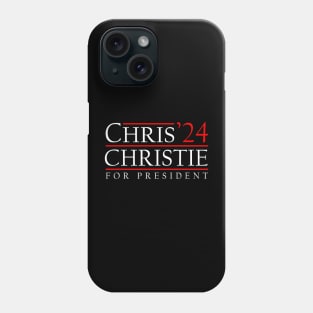 Chris Christie For President 2024 Presidential Campaign Phone Case