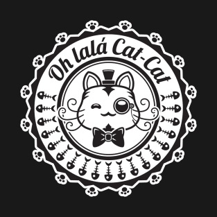 Oh lala elegant cat T-Shirt