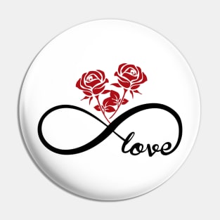 Infinity Love Pin