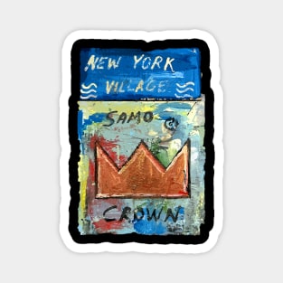 New York Samo T-Shirt 2 Magnet