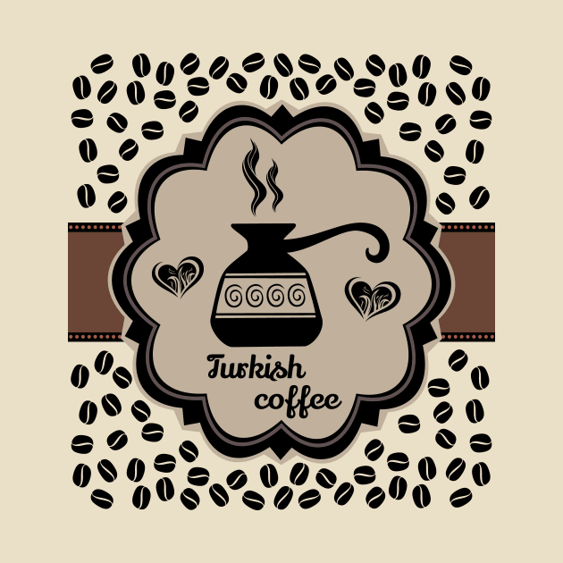 Turkish coffee pot, Turkish coffee by Muse